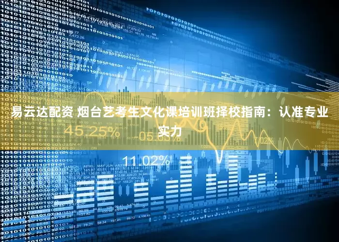 易云达配资 烟台艺考生文化课培训班择校指南：认准专业实力